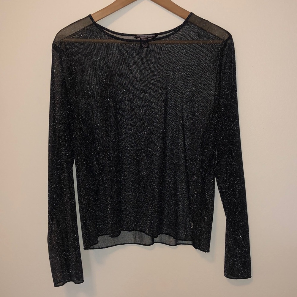 VS Mesh Glitter top